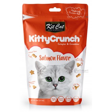 Kit Cat Kitty Crunch Salmon Flavour 60g (4 Packs)